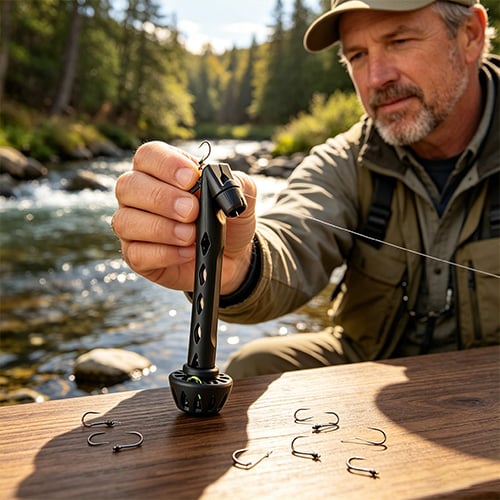 MagnaThread – Magnetic Fly Fishing Threader Tool
