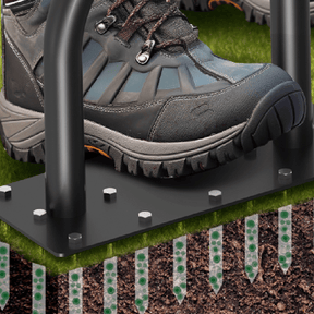 GrassLift – Spring-Loaded Manual Aerator Tool
