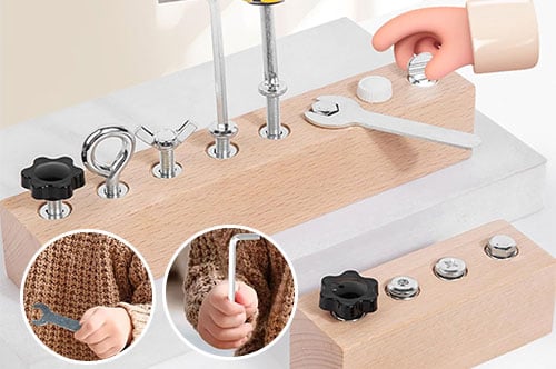 TinyBuilder – Kids Learning Tool Board