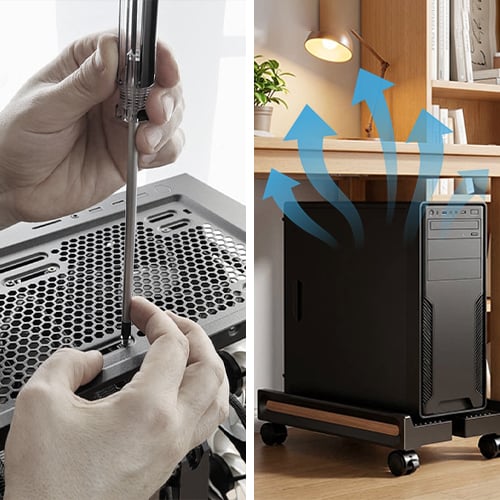 CPUBase – Modern Computer Tower Stand