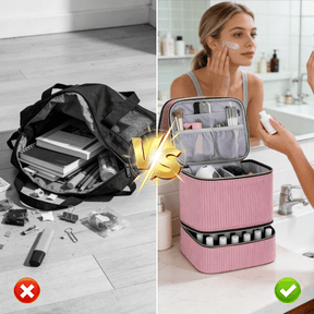 BeautyVault – Double Layer Nail Supplies Bag