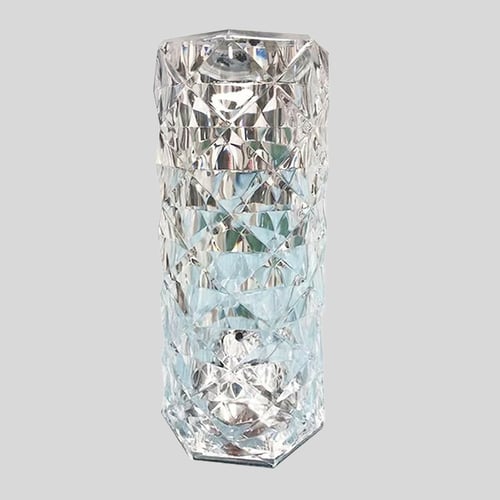 AuraShine – Multi Color Rose Crystal Diamond Lamp