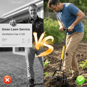 GrassLift – Spring-Loaded Manual Aerator Tool