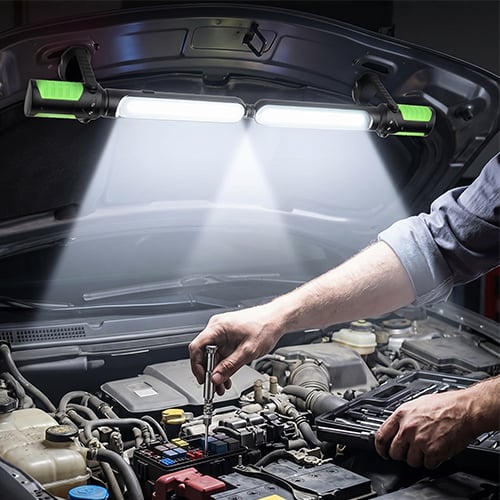 TwinBeam – Dual-Light Magnetic Inspection Lamp