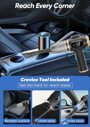 FlexiVac Pro – Deep Suction Car Vacuum