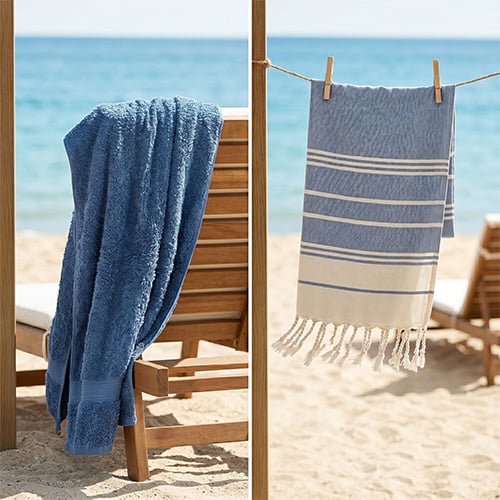 AquaLoom – Cotton Turkish Beach Towel