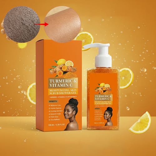 PureTura – Skin Brightening Turmeric Scrub Cleanser
