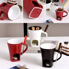 FondueMelt – Multi-Functional Ceramic Fondue Mug
