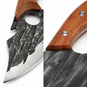BladeForge – Hand Forged Chef & Cleaver Set