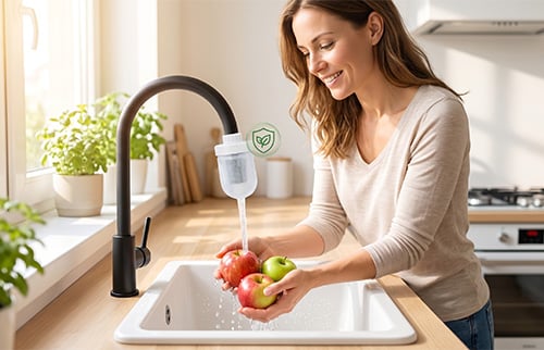 AquaShield – Tap Water Purification Filter Cotton