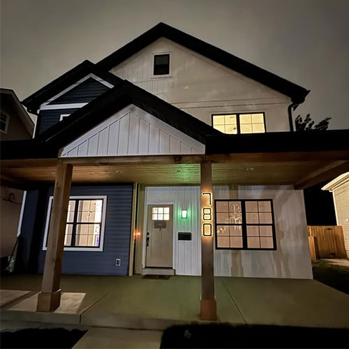 LumiSign – Solar Outdoor Address Number Light