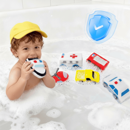 SplashRide – LED Light Up Bath Car Toy