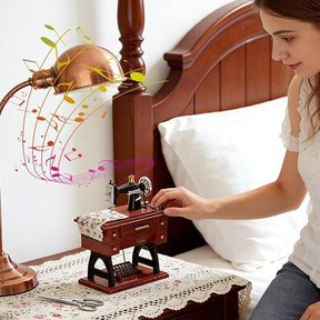 MemoirBox – Retro Sewing Machine Music Box