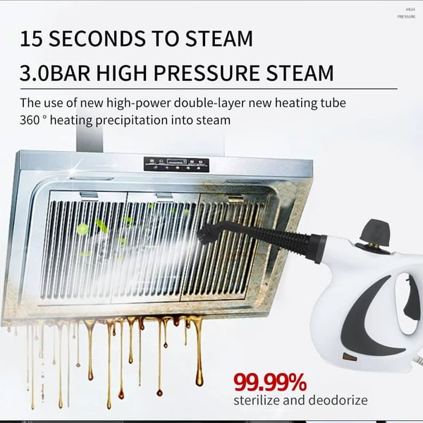 EcoSteam – Powerful Steam Cleaner for Sanitization