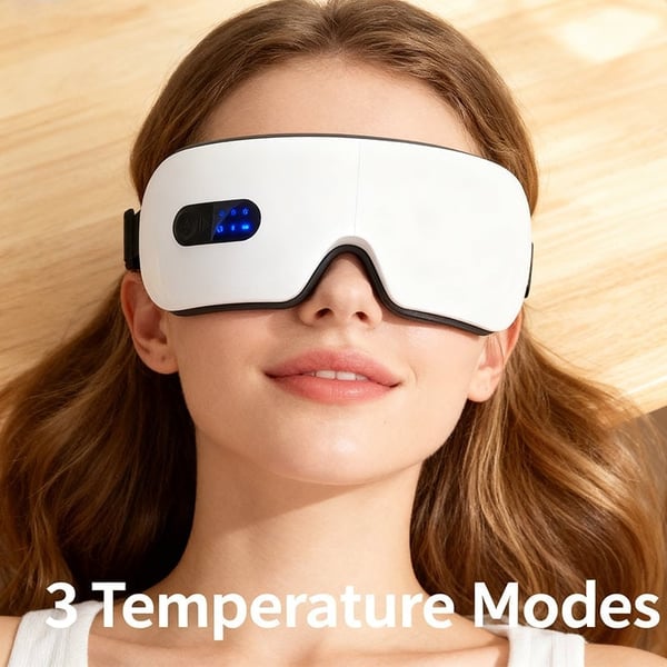 CalmGaze – Heated Eye Massager with Audio Therapy