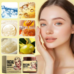 PureGlow – Facial Tallow & Honey Balm