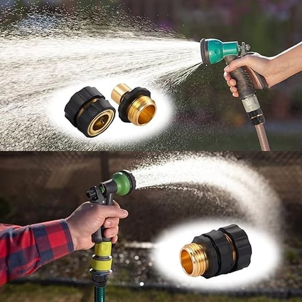HydroLock – 3/4” Garden Hose Fast Connector Kit