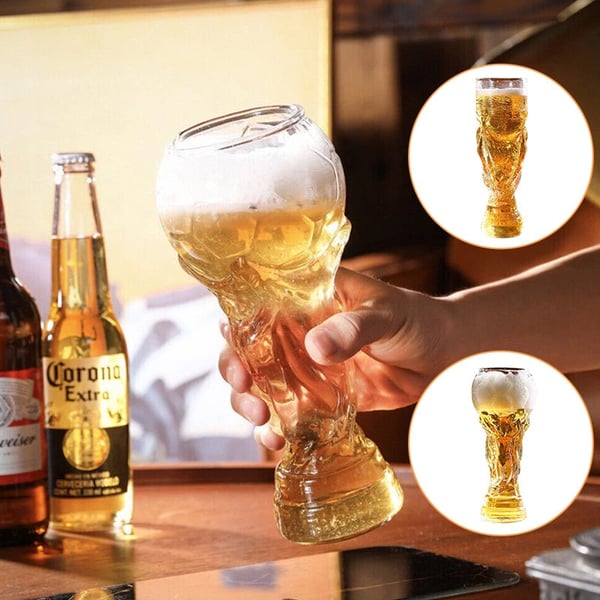 TrophySip – Soccer Champion Beer Glass
