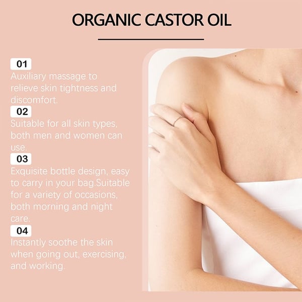 HydraHeal Castor – Organic Roll-On Oil