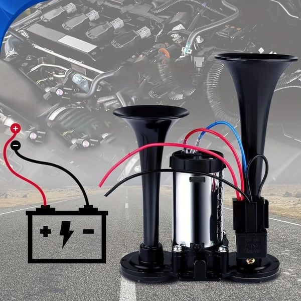 RoadGuard – 600DB Power Horn Universal 12V Fit