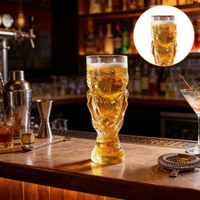 TrophySip – Soccer Champion Beer Glass