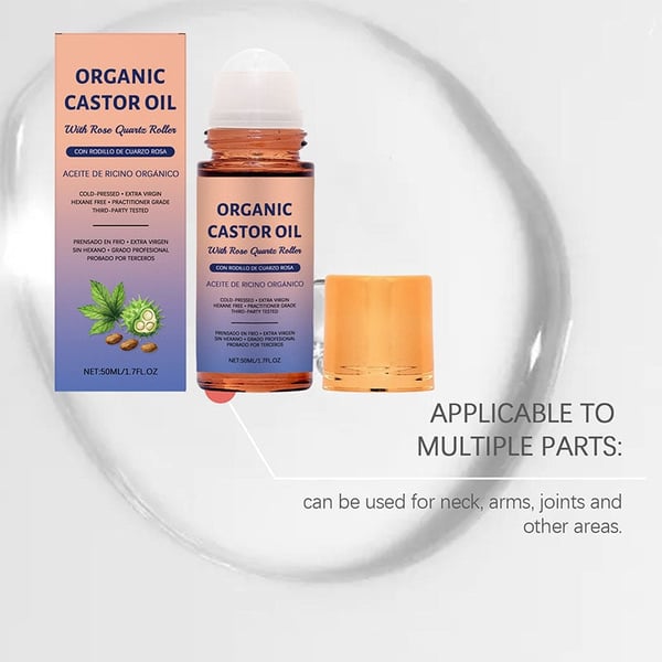 HydraHeal Castor – Organic Roll-On Oil