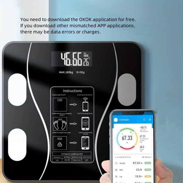 VistaLean – Intelligent Weight & Fat Analyzer