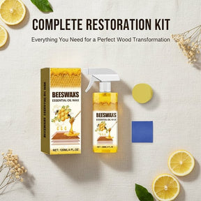 WoodAura – Natural Beeswax Floor Shine Spray