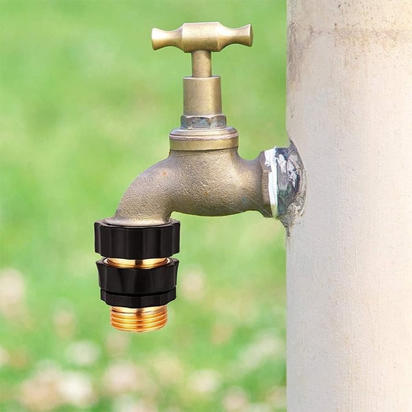 HydroLock – 3/4” Garden Hose Fast Connector Kit