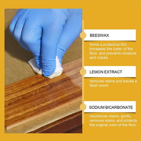 WoodAura – Natural Beeswax Floor Shine Spray