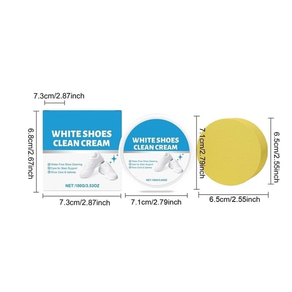 ShoeGlow – Quick-Use No-Water Shoe Cleaner Cream