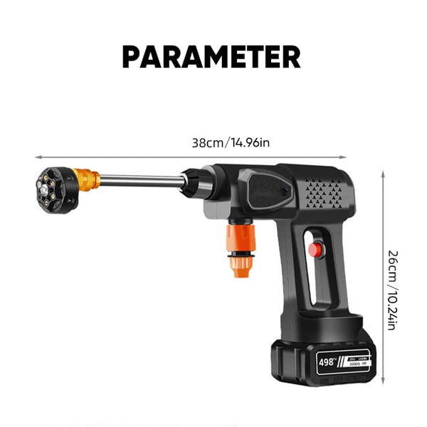 HydroForce – Portable Pressure Washer with Multi‑Nozzle