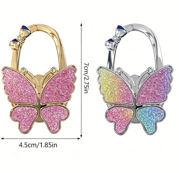 ButterHold – Foldable Butterfly Purse Hook