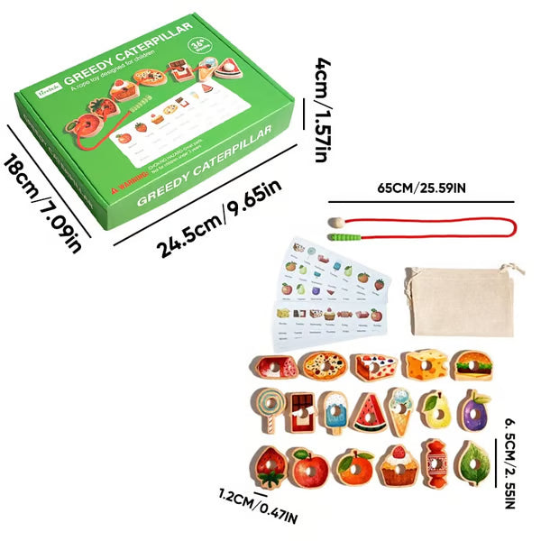 PlayCrawl – Interactive Caterpillar Threading Game