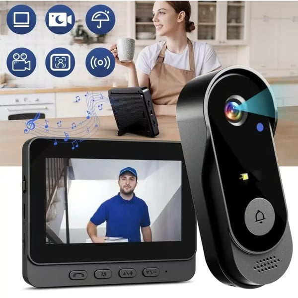 DoorGuard Pro – Smart Video Intercom Door Viewer
