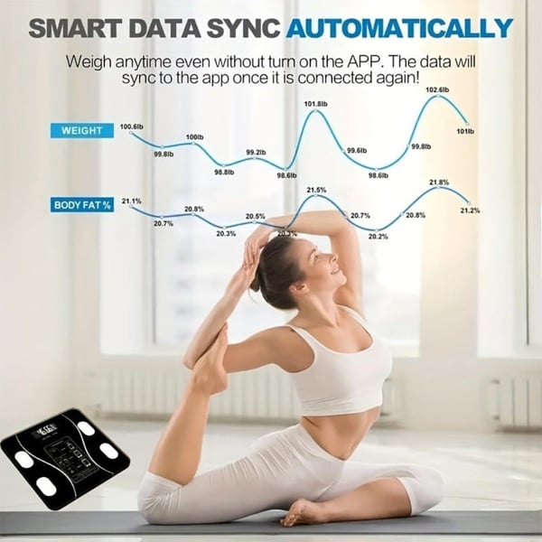 VistaLean – Intelligent Weight & Fat Analyzer