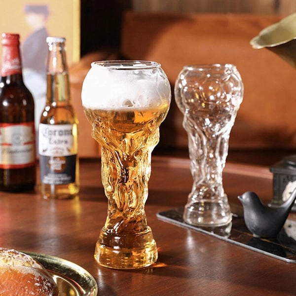 TrophySip – Soccer Champion Beer Glass