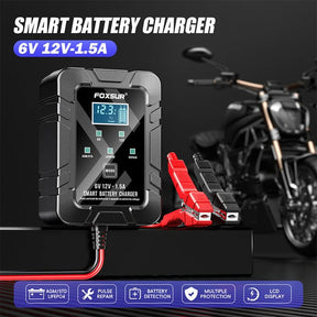 AutoSense – 6V/12V Intelligent Voltage Recognition Charger