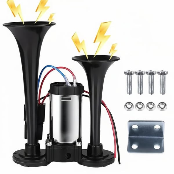 RoadGuard – 600DB Power Horn Universal 12V Fit