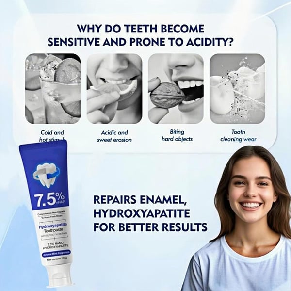 PearlGuard – 7.5% Nano Hydroxyapatite Toothpaste