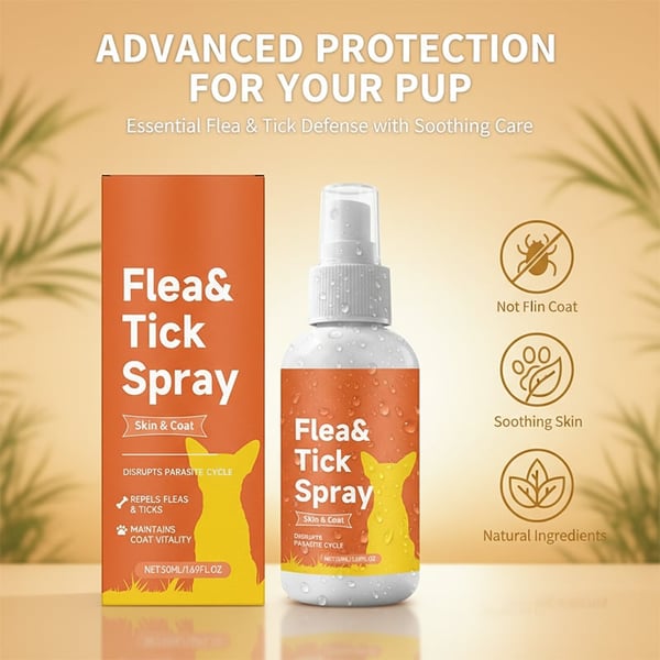 PetShield – Flea & Tick Protection Spray for Pets