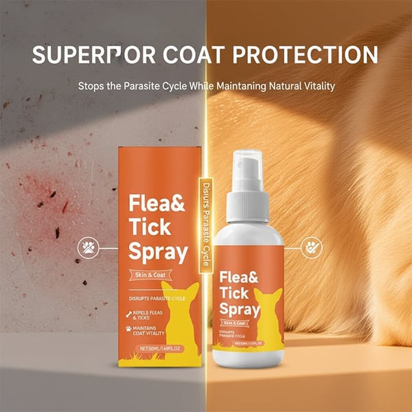 PetShield – Flea & Tick Protection Spray for Pets