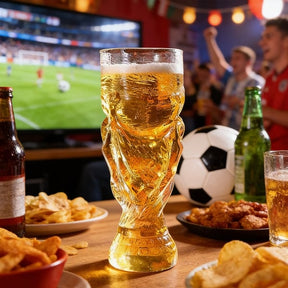 TrophySip – Soccer Champion Beer Glass