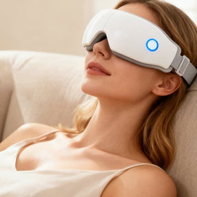 CalmGaze – Heated Eye Massager with Audio Therapy