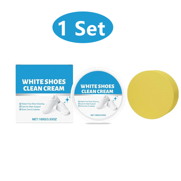 ShoeGlow – Quick-Use No-Water Shoe Cleaner Cream