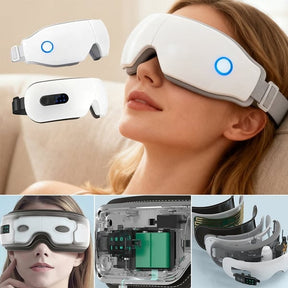 CalmGaze – Heated Eye Massager with Audio Therapy