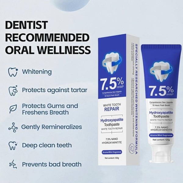 PearlGuard – 7.5% Nano Hydroxyapatite Toothpaste