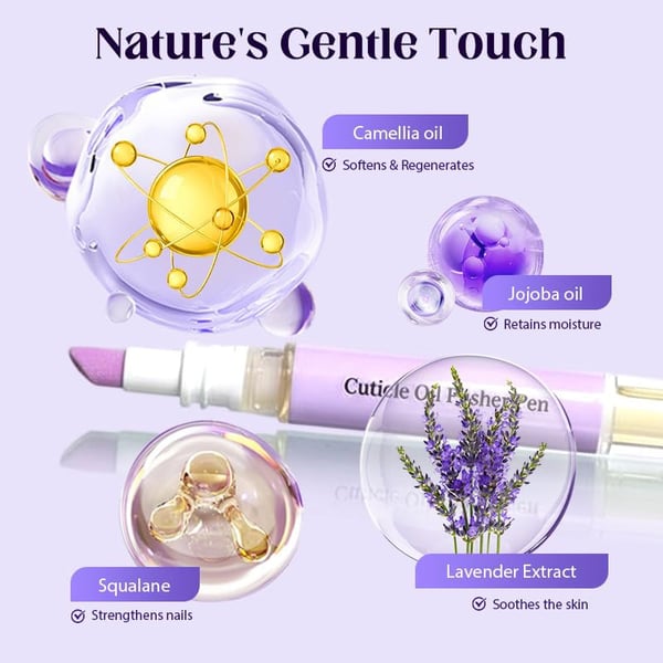 NailAura – Nourishing Cuticle Oil Pusher Pen