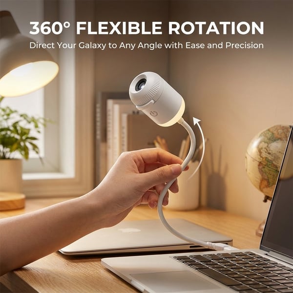 AstroLume | 6-in-1 USB Galaxy Star Projector