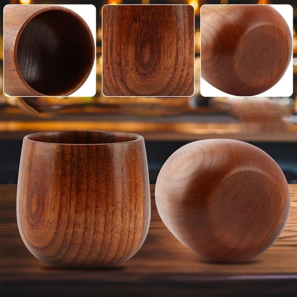 WoodLuxe – Charred Jujube Wood Artisan Cups